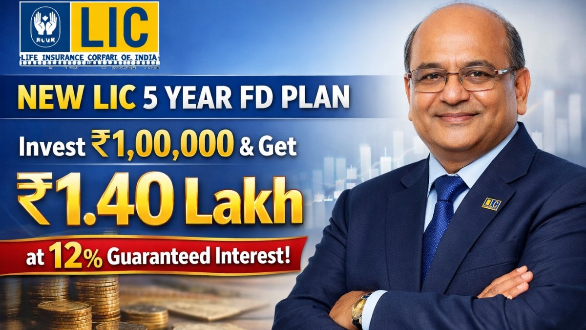 New LIC 5 Year FD Plan